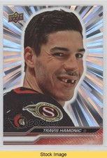 2023-24 Upper Deck Extended Series Outburst Travis Hamonic #595 READ 02ri