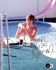 Shirley MacLaine Oscar Winner Signed Mid 1960's Poolside Photo 8x10 Beckett