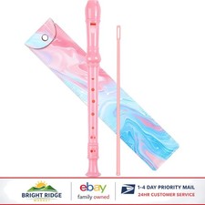 Affordable Soprano Recorder in C Key with Complete Learning Accessories for Kids