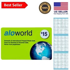 Alo World Prepaid Card for International Calls - Quality  Savings Combined