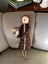 Primitive Raggedy Ann Type Doll