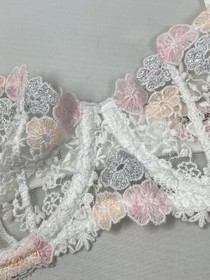 Agent Provocateur Petunia White Bra 34B New