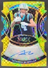 2025 Panini Select Tetairoa McMillan Rookie Gold Prizm Die-Cut /10 Auto JH13