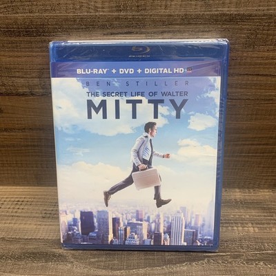 The Secret Life of Walter Mitty (Blu-ray + DVD, 2014)