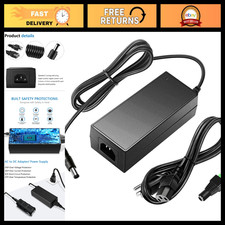 12V 5A Power Supply Adapter AC DC Converter 60W for LED Strip, 3D Printer, CCTV