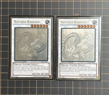 Ghost Rare Set of 2 - Naturia Barkion Gold Series: Haunted Mine GLD5 YuGiOh TCG