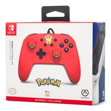 Manette Nintendo Switch PowerA Pikachu Riant - Neuf