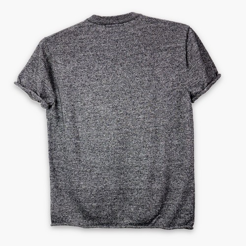 Icebreaker Shirt Men's Small Gray Heather Flaxen Short Sleeve Wool Linen Blend - Picture 2 of 15