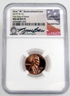 Photo of a 2019-W Lincoln Shield Cent from an eBay listing that sold on Jul 19, 2026