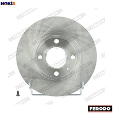 2x BRAKE DISC DDF042 FOR VW ESCARABAJO/Convertible FUSCA SANTANA GOLF/�/II/Mk