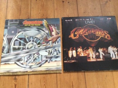 The Commodores  [2 Vinyl LP]  Hot on the Tracks + LIVE