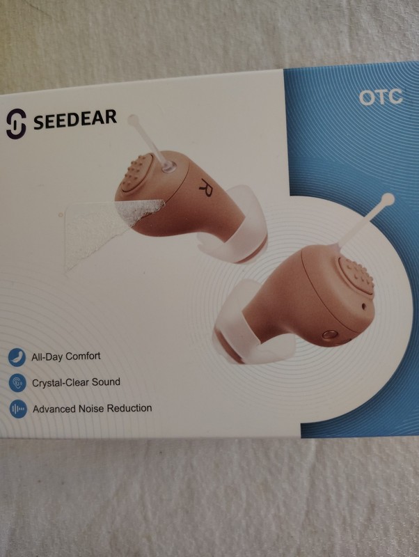 Seedear OTC hearing aids lightly used