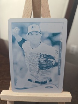 2014 Topps - Future Stars Manny Machado #24 Blue Cyan Printing Plate 1/1