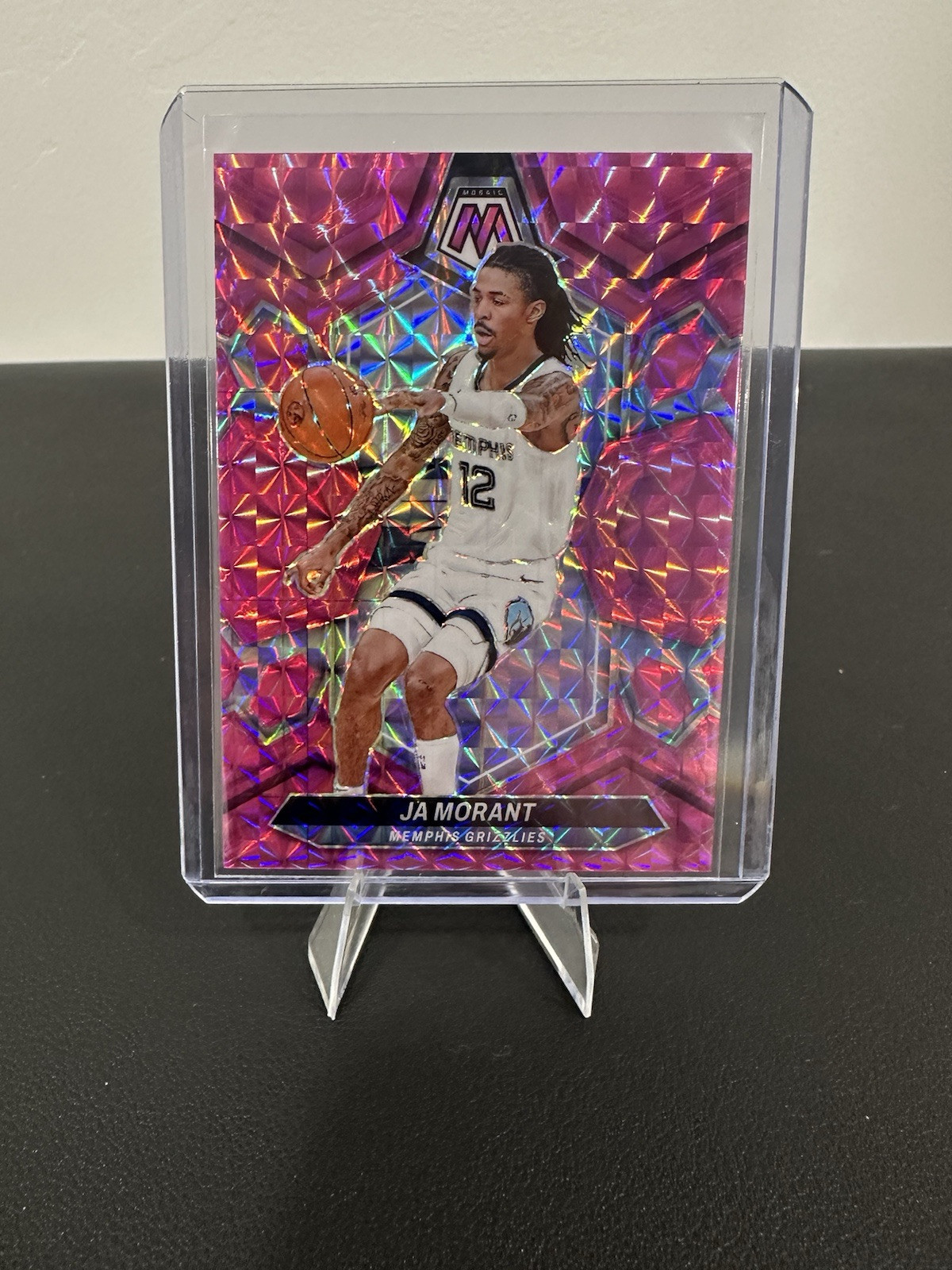 2023 Panini Mosaic Ja Morant #127 Pink Prizm /149
