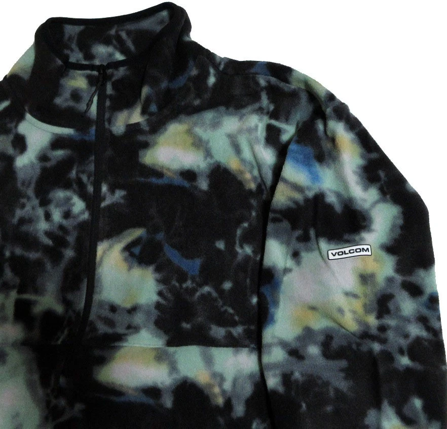 Chaqueta Pullover Volcom Polar Polar Fleece Media Cremallera Para Hombre Talla M SPB Nueva Con Etiquetas Foto 3 de 4