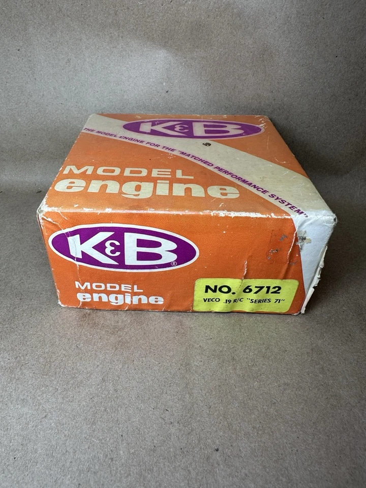 K&B Veco .19 RC Engine Series 71 – Complete in Box • Excellent Condition - Image 4 of 4