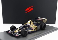 Spark 1/18 Wolf WR1 #20 Winner Monaco GP 1977 Jody Scheckter Black Gold 18S372