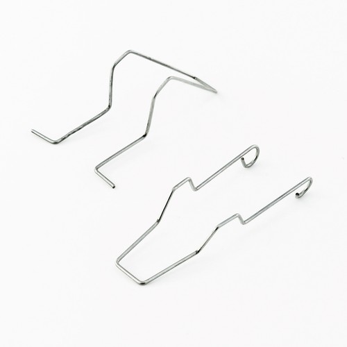 2x Scheinwerfer Edelstahl Halteklammer Rückholfeder Haltebügel für PEUGEOT - 第 3/7 張圖片