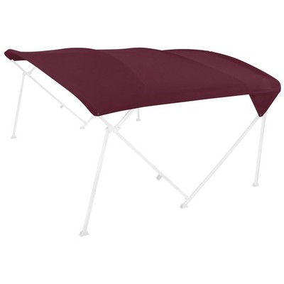 SHADEMATE 357162 PONTOON BIMINI TOP COVER W/ BOOT BURGUNDY 4 BOW 10' MARINE BOAT