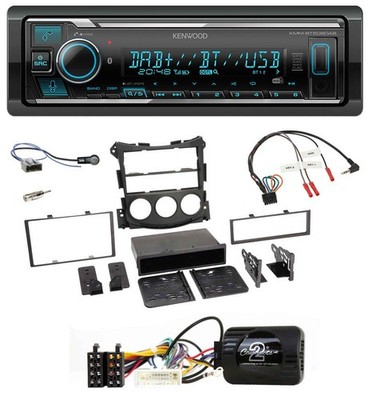 Kenwood Bluetooth Lenkrad DAB USB Autoradio für Nissan 370Z 2009-2013 Roadster a