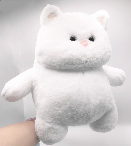 Tier dicke Katze Kätzchen Plüsch Puppen Stofftiere Stofftiere lebensecht Kinder Geschenk 14,5 Zoll - Bild 26 von 31