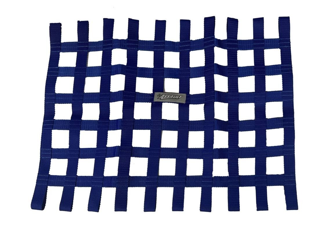 Assault Racing Blue Ribbon Racing Window Net RZR Stock Car IMCA Modified