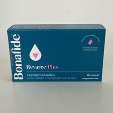Crema hidratante vaginal Bonafide Revaree 10 supositorios vaginales caducidad 2028