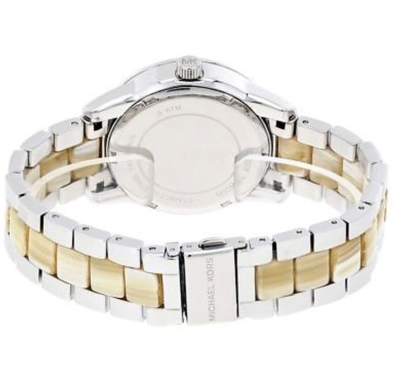 Michael Kors  Stainless Steel Horn Acetate Women\'s Watch Michael Kors Gold Tone Stainless Steel Horn Acetate Madison  main image 4