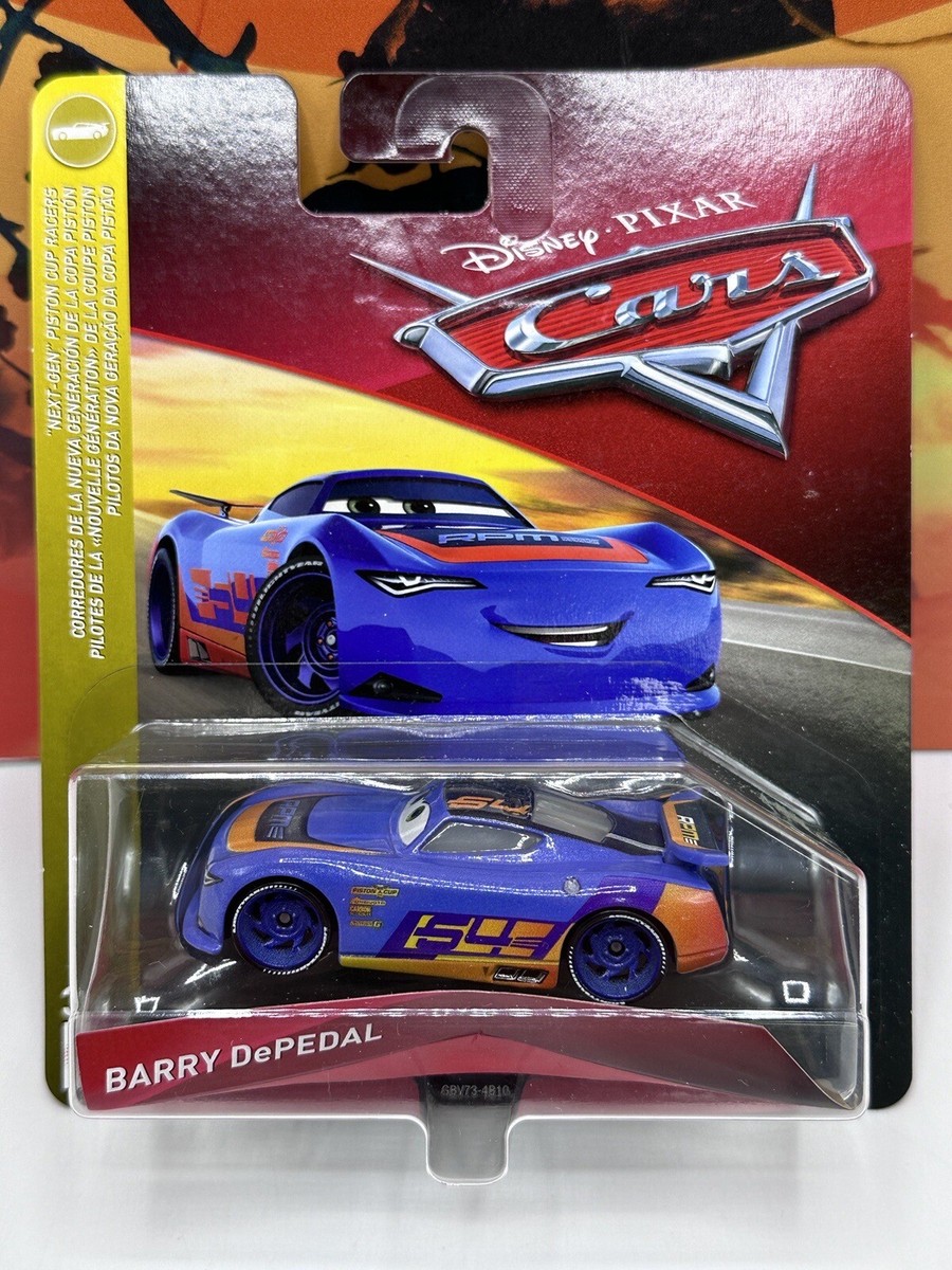2018 DISNEY PIXAR CARS NEXT-GEN BARRY DEPEDAL #64 RPM ( NEW) | eBay