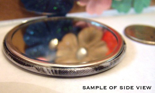 Retro Valentine Bowling Boy Adorable Handmade Mirror, Magnet, or Pinback 2.25" - Picture 3 of 4