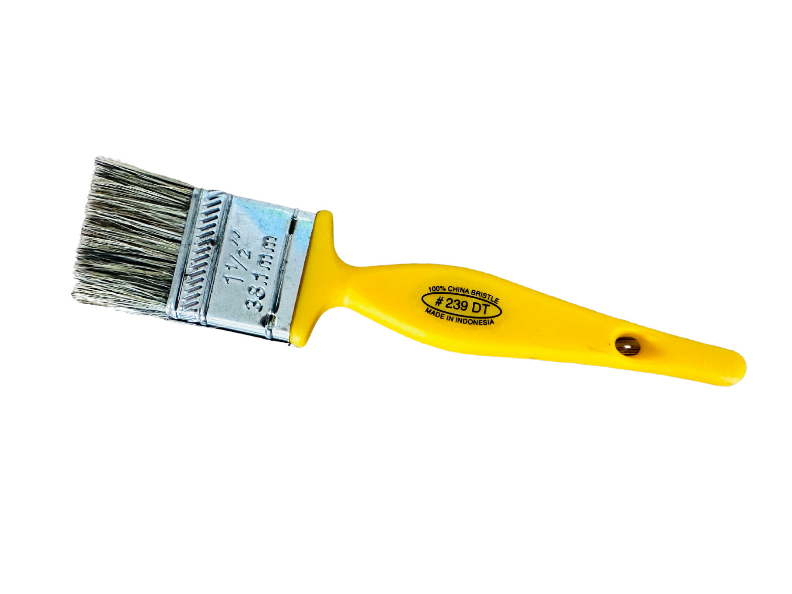 Magnolia Brush - Auto Detail Brush w/ Yellow Handle - Double Thick