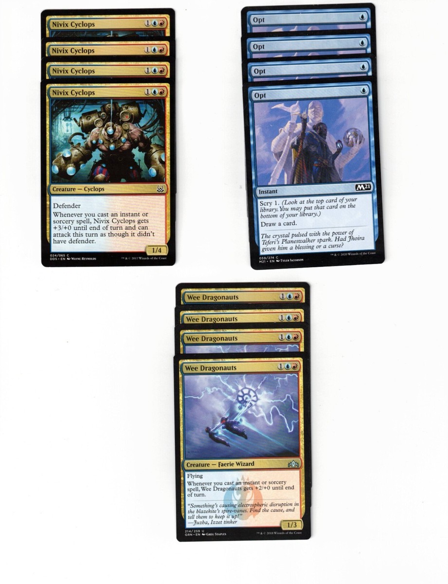 Pauper Spell Play-60 card Magic the Gathering deck-MTG-PAUPER