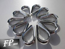 Cosse Coeur 5 mm ( Lot de 10 ) inox 316 - A4
