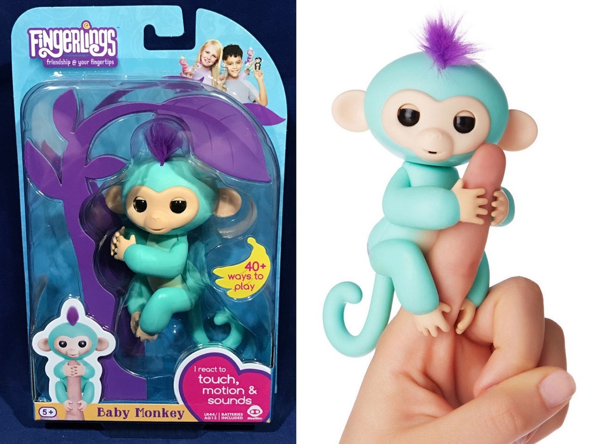 New - ZOE Fingerlings BABY MONKEY - WowWee INTERACTIVE Toy