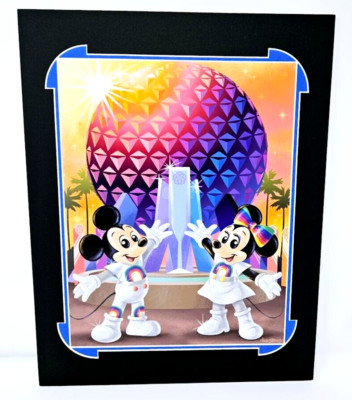 Disney Epcot Spaceship Earth The Future Began In 1982 Art Print Maria Stuckey