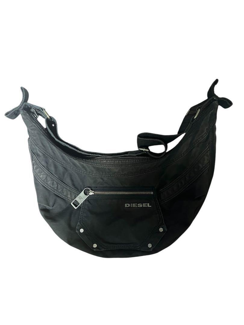 Diesel Men Vhtf Archive Shoulder Bag Y2K Crescent Moon Diesel Men Vhtf Archive Shoulder Bag Y2K Crescent Moon