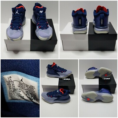 Air Jordan Zion 1 ZNA 'Blue Void Glow In The Dark' DA3130-400 | eBay