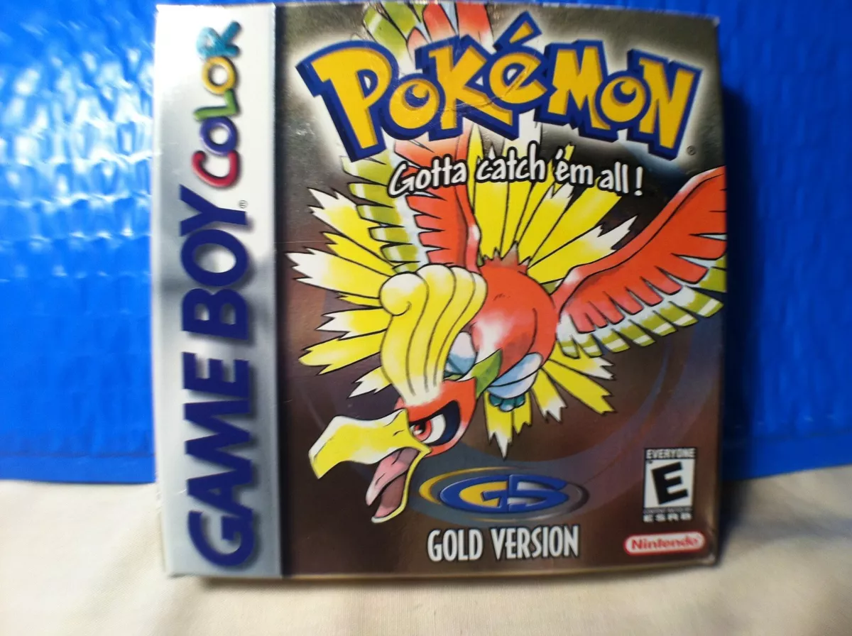 Nintendo Game Boy Color Pokémon Gold Version - CIB