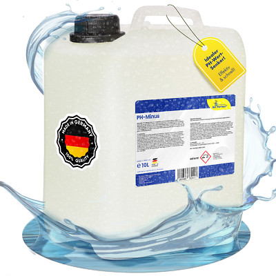 Mr. Perfect pH Senker flüssig 10kg Vorratskanister Pool Whirlpool Wasser Balance