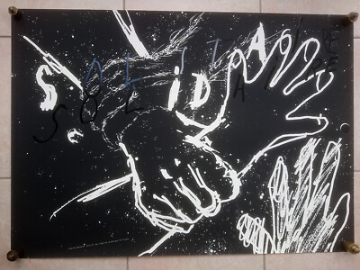 Pierre Bernard Silkscreen Poster on AIDS 1993