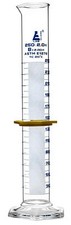 Eisco Labs 250ml Graduated Cylinder with Protective Collar, ASTM, Class B