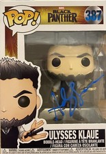 Black Panther Andy Serkis Auto Ulysses Klaue Funko 387 Beckett Authenticated