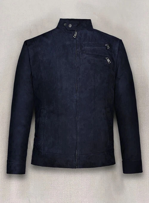 Giacca In Pelle PU Nera Da Uomo – Biker Classica Slim Fit, Antivento, Leggera, Taglie Forti Fino A 6XL