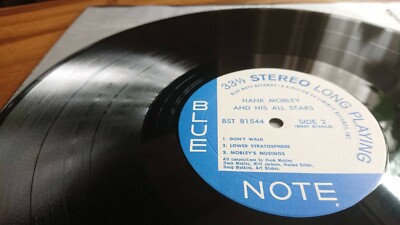 Hank Mobley And His All Stars Jazz Blue Note BST 81544 LP Liner