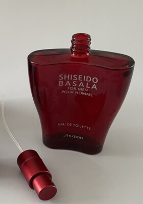 SHISEIDO Basala for men SAMMELFLAKON - LEER (aus 1993) ohne Inhalt REFILL FLAKON