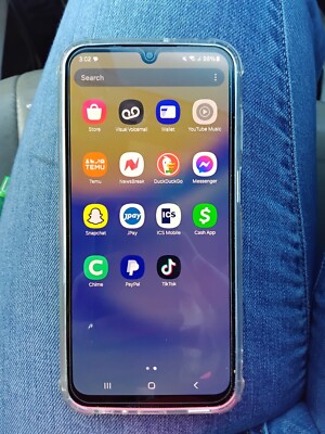 Galaxy A 15 5 G With Tictok On It