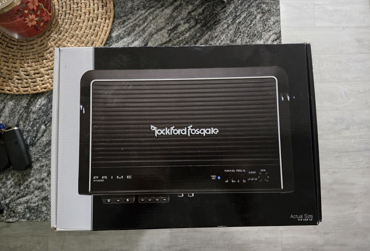 Rockford Fosgate Prime R150X2 2-Channel Class AB Prime