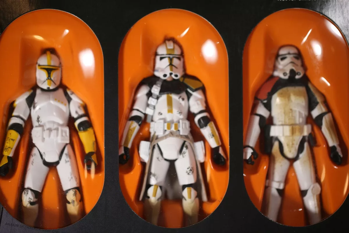 Hasbro Star Wars Evolutions 3 Pack: Clone Trooper to Stormtrooper Action Figures