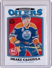 DRAKE CAGGIULA 16/17 Upper Deck O-Pee-Chee OPC Update Retro Rookie SP #706 Card