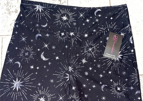 NWT Womens No Boundaries Black Celestial Print Flare Bell Bottom Pants Lg 11-13 - Picture 10 of 12